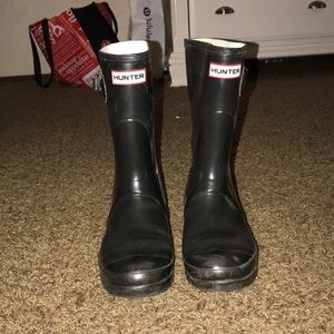 Hunter rain boots